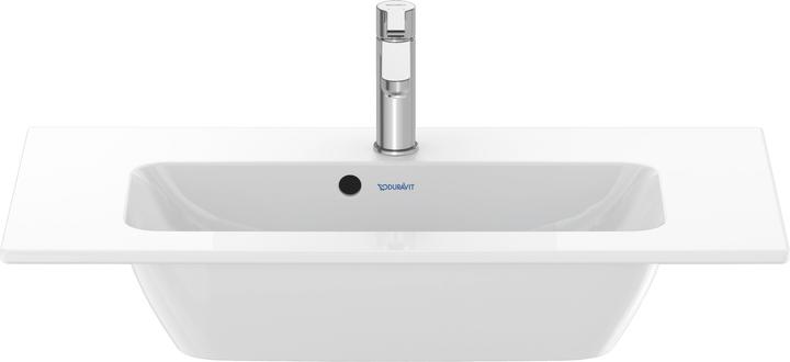 Produktbild Duravit Möbel-WT ME by Starck compact m ÜL m HLB 830x400mm 1 Hahnloch weiss (400 mm, 830 mm)