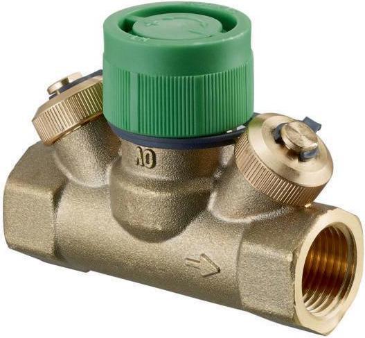 Actual product image Oventrop OV control valve Hycocon HTZ 2 x MG according to EN 10226 DN 32 1 1/4inch IT