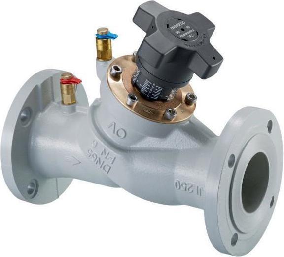 Produktbild Oventrop OV Strangregulierventil Hydrocontrol VFC PN 6, Flansch, GG25, 2 Messventile DN 65