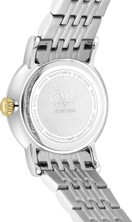 Immagine prodotto Rotary LB05421/41/D Windsor Donna 27mm 5ATM (Orologio da polso analogico, 27 mm)