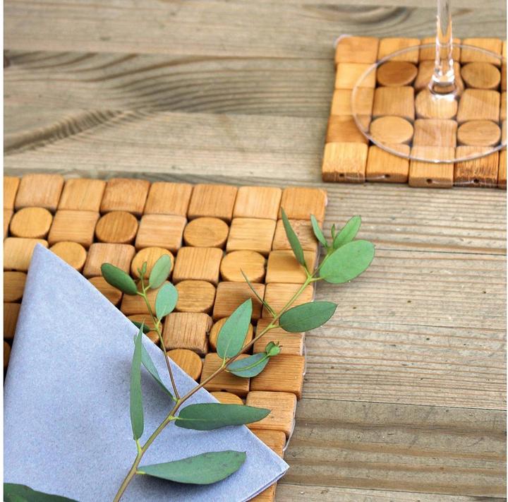 Image du produit Saleen Dessous de verre 'Mosaïque' set de 4 pièces (4 x)