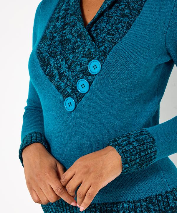 Produktbild Joe Browns Shawl Neck Button Jumper (38)