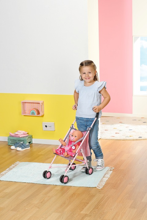 Actual product image Zapf Creation Baby born pushchair with bag