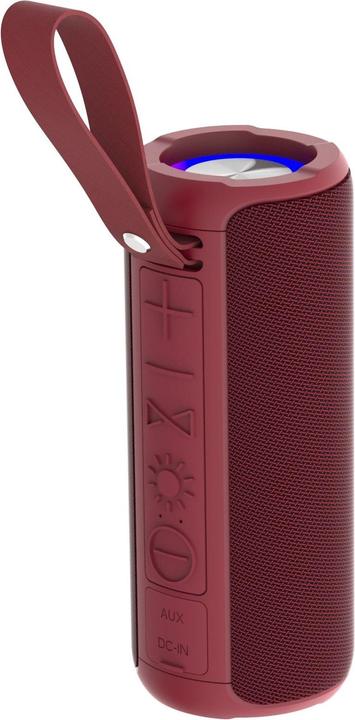 Actual product image Denver Portable speaker BTV-213BD, red (3 h, USB power delivery)