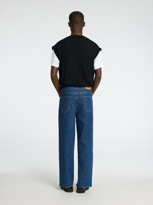 Produktbild Selected Homme Dunkelblaue Wide Fit Jeans (W33/L34)