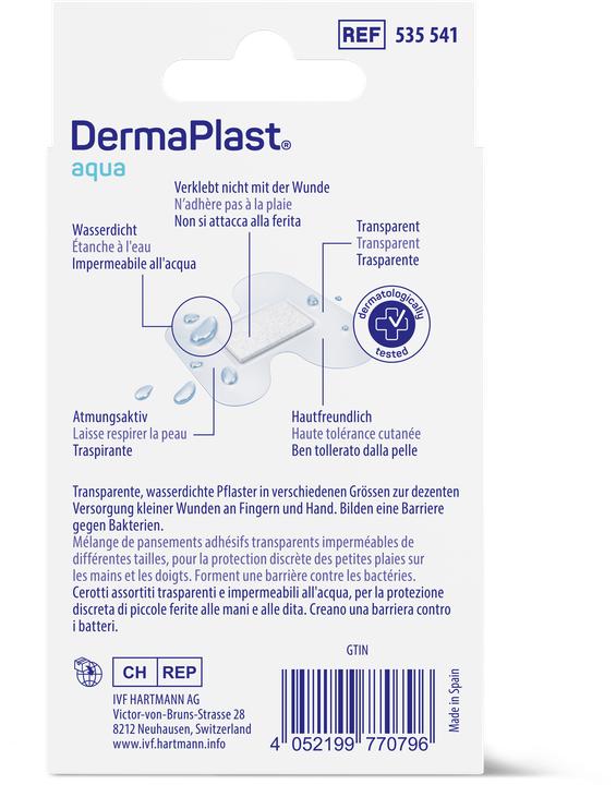 Image du produit DermaPlast Aqua Pflaster wasserfest (16 x)