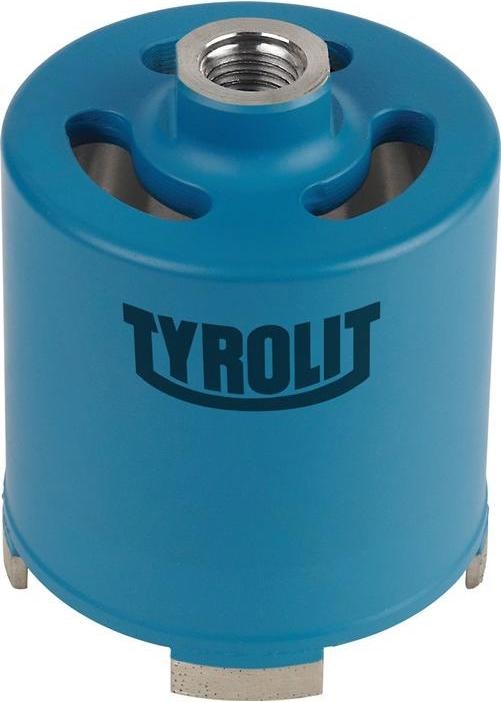 Tyrolit Couronne diamantée Premium Ø 68 mm adaptée aux prises et boîtes de dérivation M16 (68 millimètres)