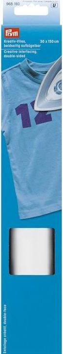 Actual product image Prym Creative fleece on both sides (for ironing) 150x30cm