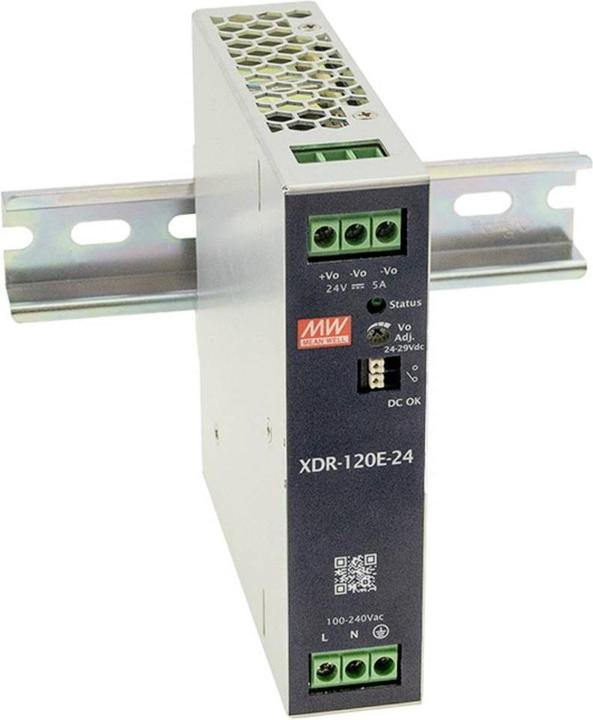Actual product image Mean Well MW Hutschienen-Netzteil (DIN-Rail) 3.33 A 119.88 W Inhalt 1 St.
