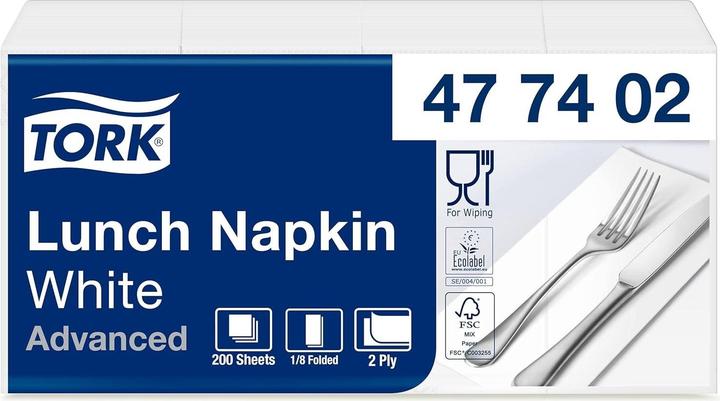 Produktbild Tork Lunchservietten (33 x 33 cm)