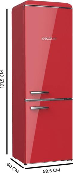 Produktbild Cecotec Frigorfico Bolero Cool- Market Combi Origin 300 Red E (300 l)