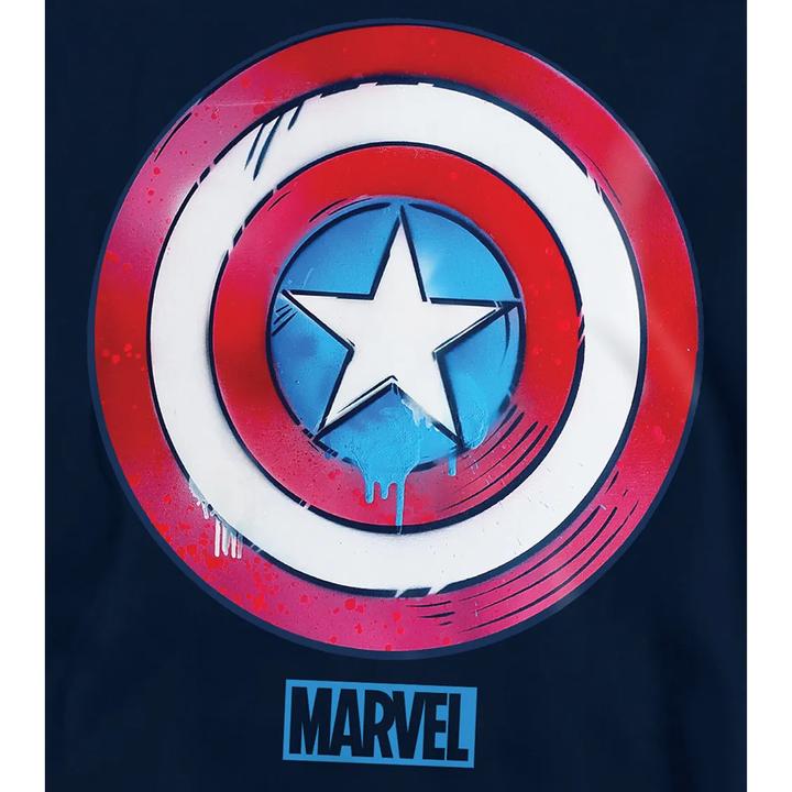 Produktbild Captain America Kapuzenpullover Zum Überziehen (116)