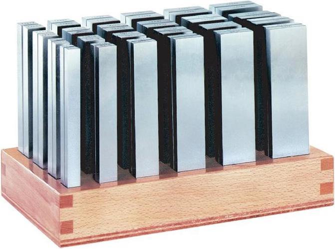 Actual product image Amf Parallel Support Set No. 6348SP Contents 20 pairs Size 100 Super Precision Length 100 mm
