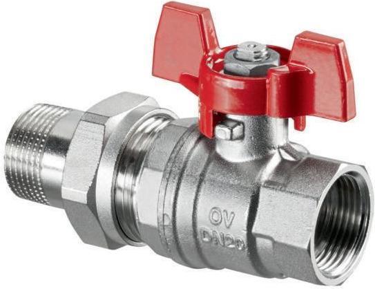 Produktbild Oventrop OV Kugelhahn Optibal m Flügelgriff PN 16 DN 32 G 1 1/4Zoll IG