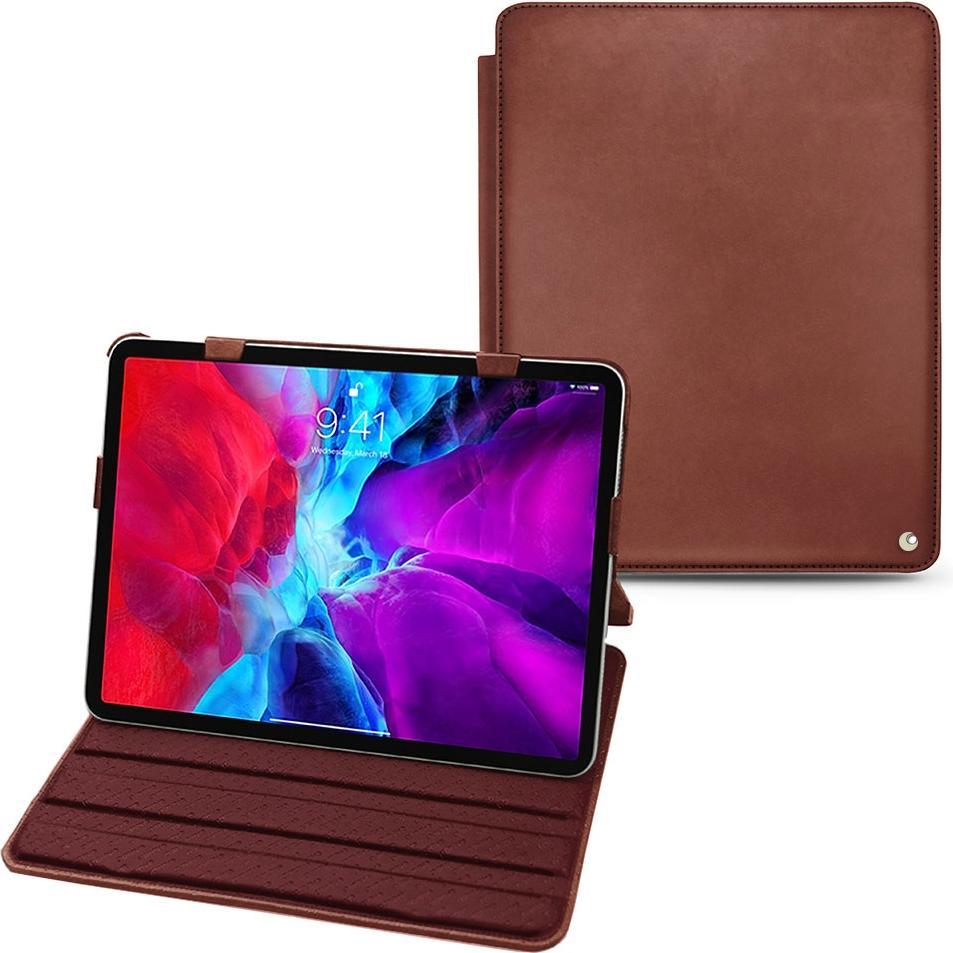 Noreve Lederschutzhülle horizontal (IPAD PRO 12.9 2021), Tablet Hülle, Rot