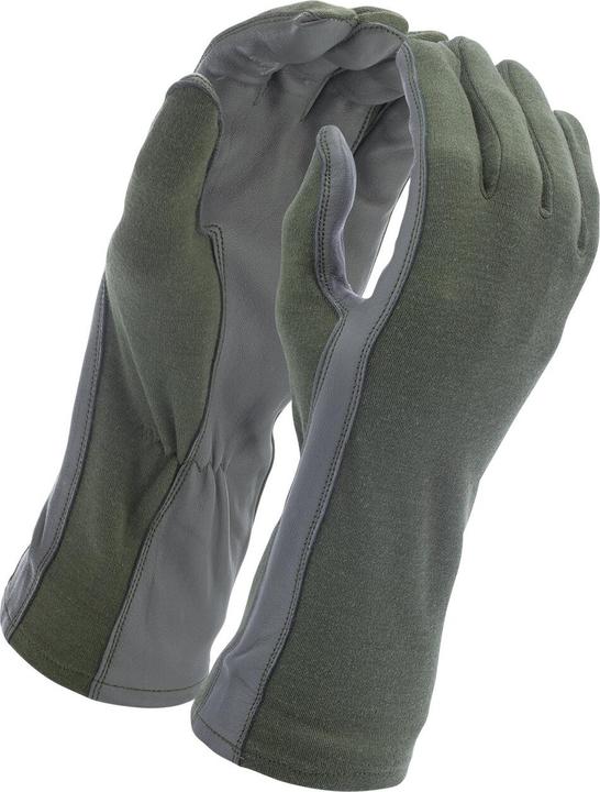 Actual product image Mil-tec Pilot gloves Nomex olive XXL (XXL)