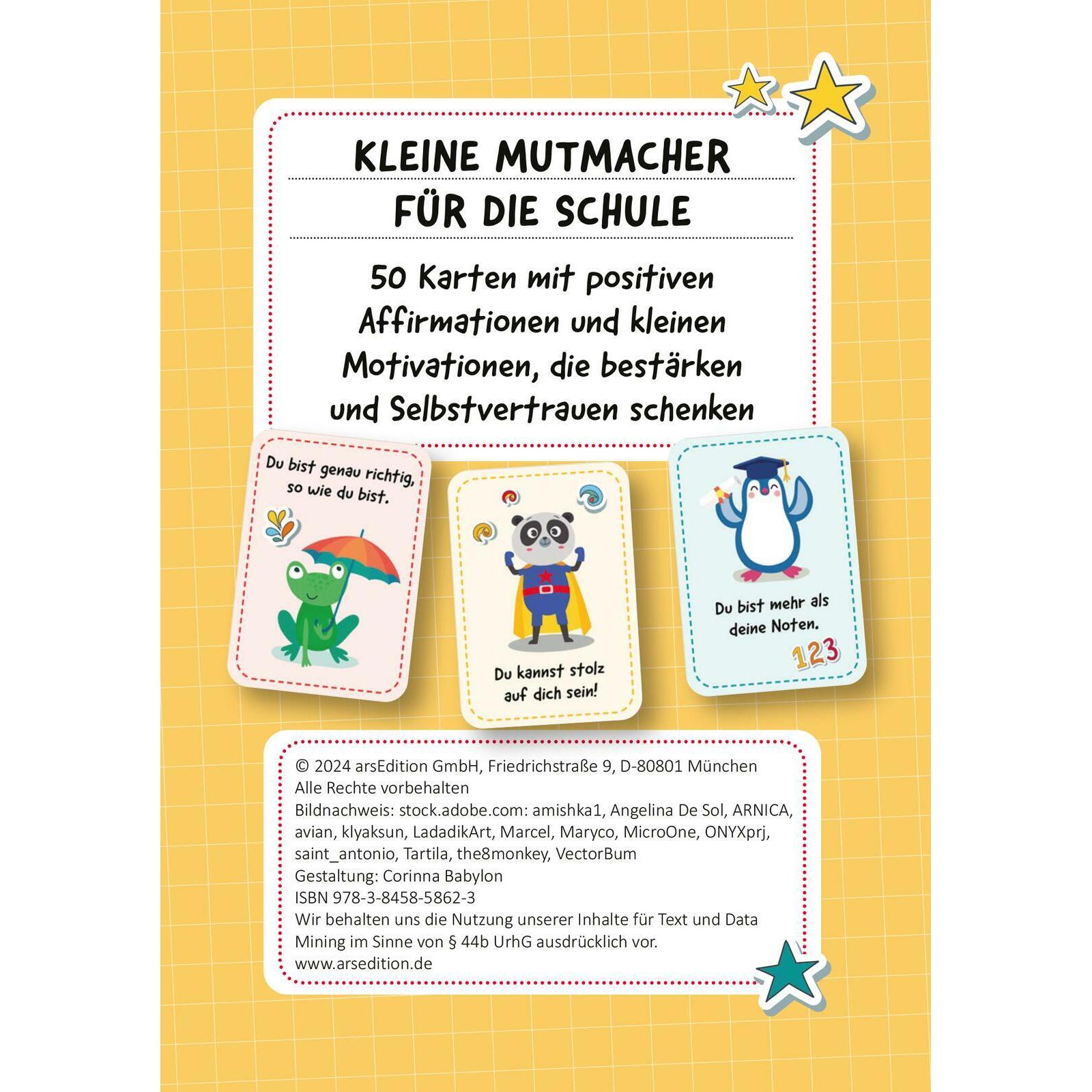Thumbnail - Mutmachkarten für die Schule, Kinderbücher