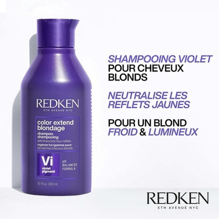 Actual product image Redken Color Extend Blondage Shampoo / (300 ml, Liquid shampoo)
