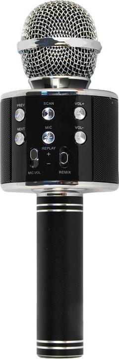 Produktbild Xtreme Hollywood Schwarz, Silber Karaoke Mikrofon