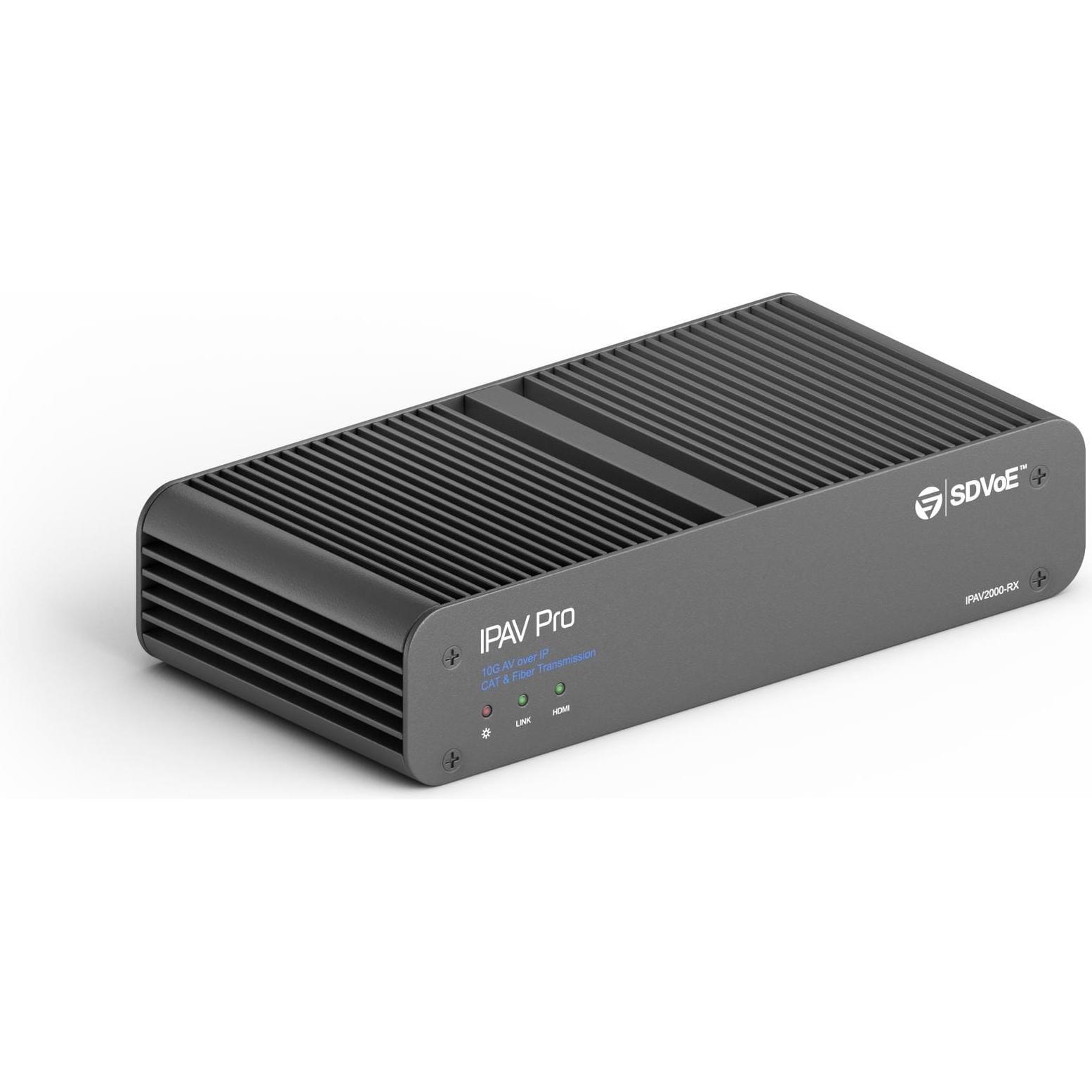 Purelink IP Receiver IPAV2000-RX 10G CAT/Glasfaser, SDVoE, TV Receiver