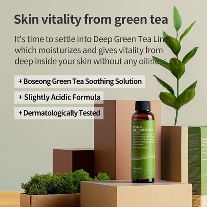 Actual product image Benton Deep Green Tea Toner (Face toner, 150 ml)