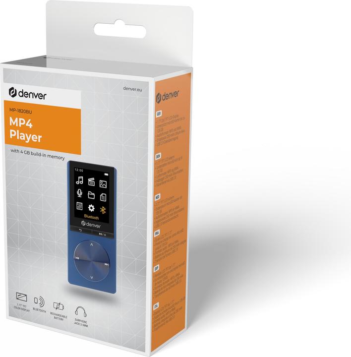 Actual product image Denver MP-1820BU (4 GB)