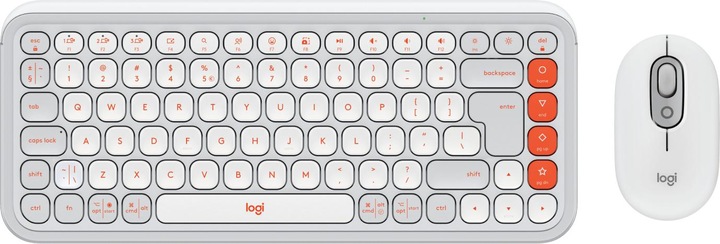 Actual product image Logitech Pop Icon Combo Mouse And Kb (Eng. Int., Wireless)