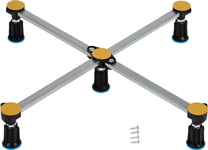 Actual product image Poresta Systems Ferroplast shower tray foot D5 Min height adjustment range 87-115mm