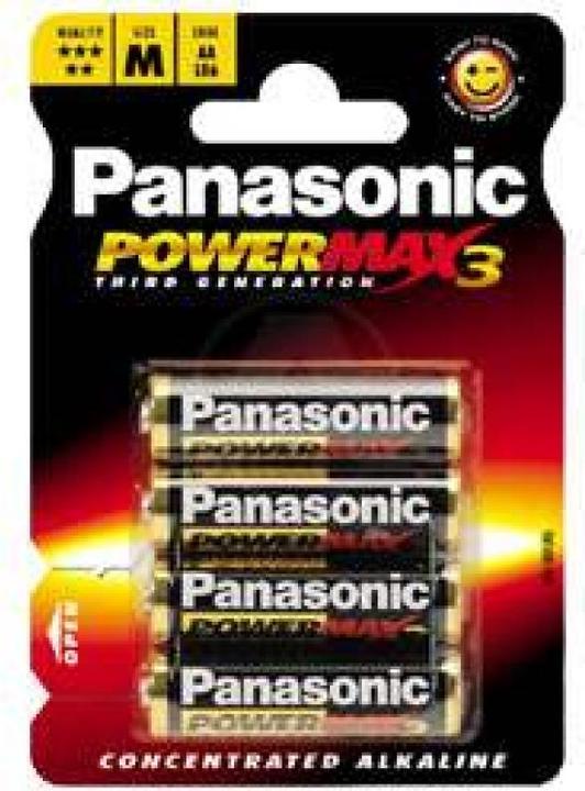 Actual product image Panasonic PowerMax3, 4er Spar-Pack Mignon/AA (4 pcs., AA)