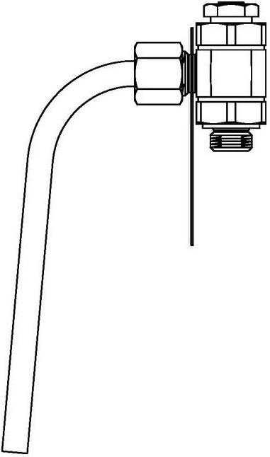 Actual product image Oventrop OV sampling valve Aquastrom P gunmetal/stainless steel DN 8, 1/4inch