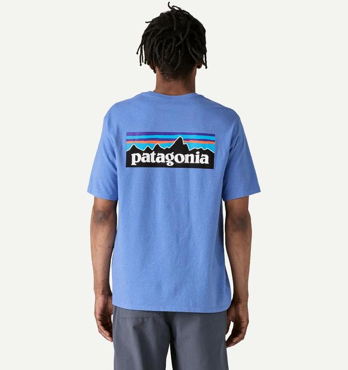 Produktbild Patagonia Homme P-6 Mission Organic T-Shirt - Abundant Bleu-XL (XL)