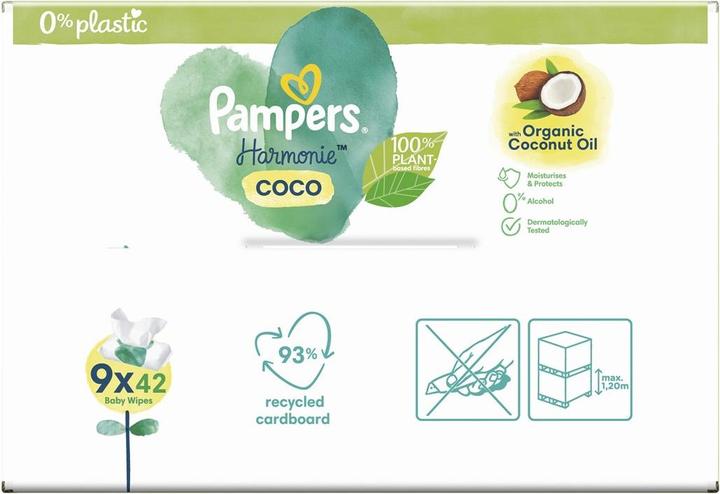 Image du produit Pampers Harmonie Coco (378 pièce(s))