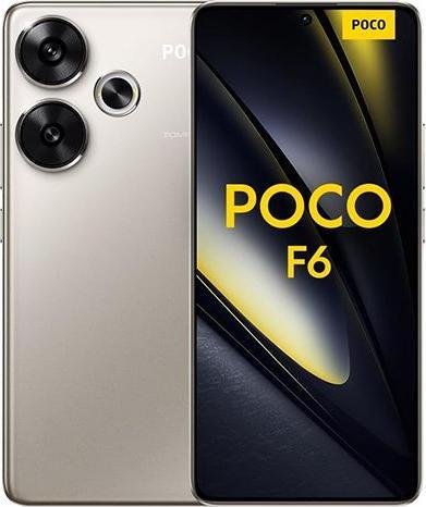 Produktbild Xiaomi Poco F6 (256 GB, Titanium, 6.67", Dual SIM, 5G)