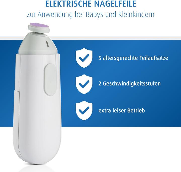 Actual product image Reer BabyCare electric nail file