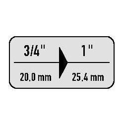 Thumbnail - ASW, Steckschlüssel + Stecknuss, Vergrösserungsstück 440 - 2 Antrieb 3/4 ″ Abtrieb 1 ″ passend für Kraftschraubereinsatz