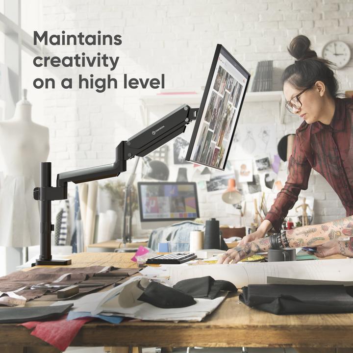 Actual product image Onkron MONITOR ACC WALL MOUNT/13-34" BLACK G75-B (Table, Wall, 34", 12 kg)