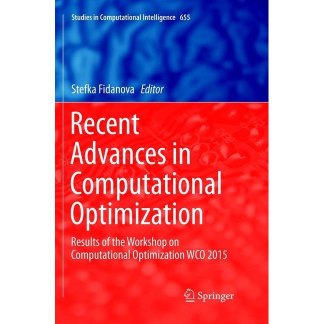 Recent Advances in Computational Optimization, Fachbücher