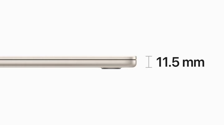 Productafbeelding Apple MacBook Air – 2023 (15", M2, 16 GB, 1000 GB, CH)