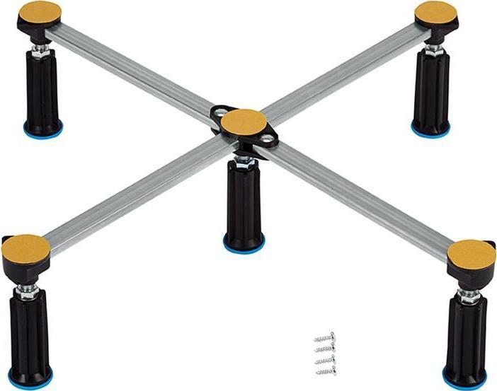 Poresta Systems Ferroplast Duschwannenfuss D5 S Höhenverstellbereich 125-185mm