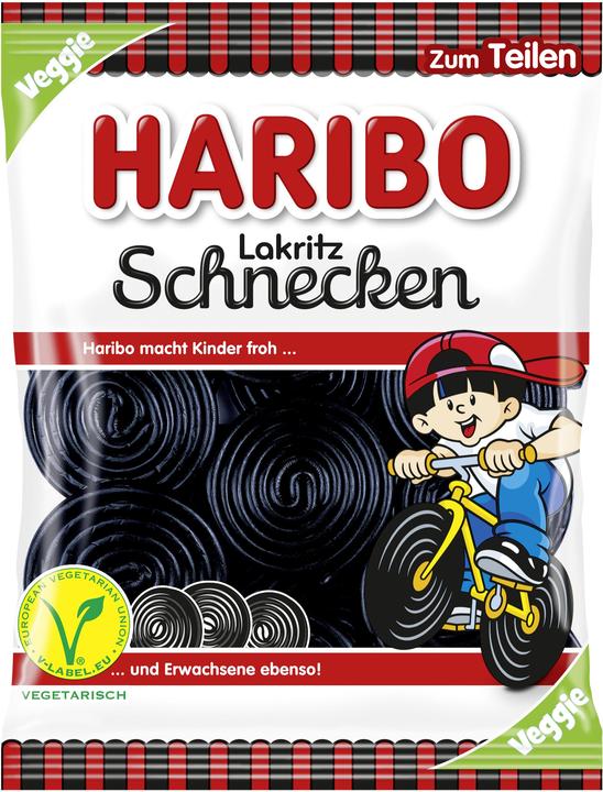 Haribo Escargots à la réglisse (1 pcs, 175 g)
