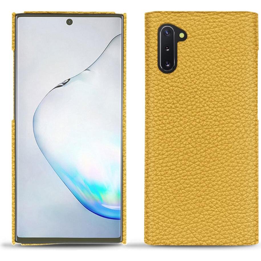 Noreve Lederschutzhülle (Samsung Galaxy Note 10), Smartphone Hülle, Orange