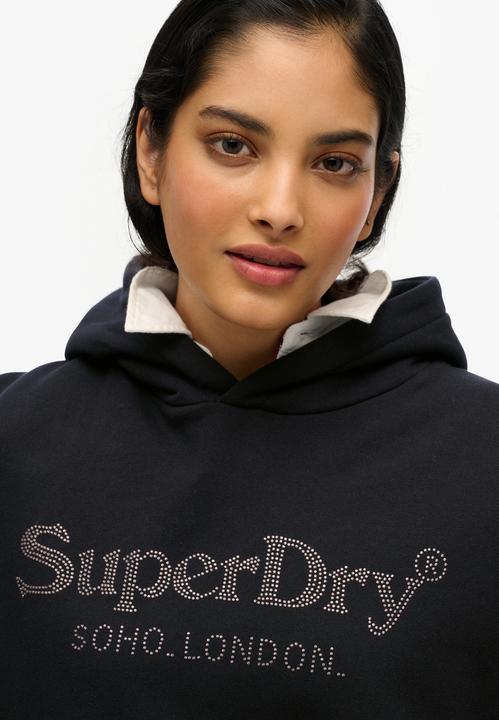 Produktbild Superdry Lässiges Venue Hoodie in Metallic-Optik (XS)
