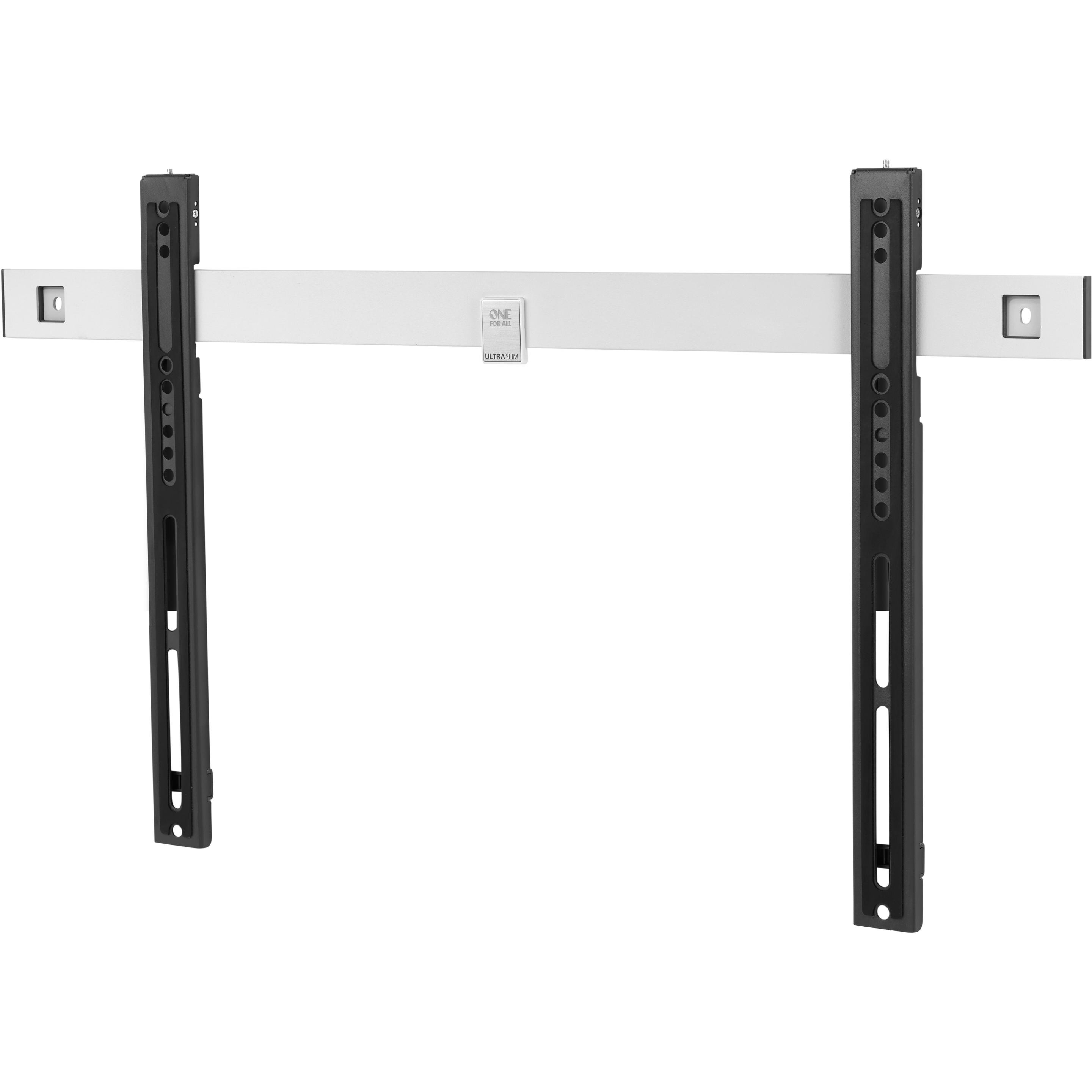 One for All Ultraslim WM6611 (Wand, 84", 80 kg), TV Wandhalterung, Schwarz