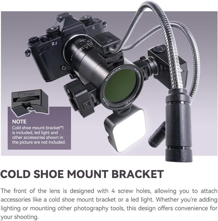 Image du produit TTArtisan Macro 100mm F2.8 Sony E (Sony E, Plein format)