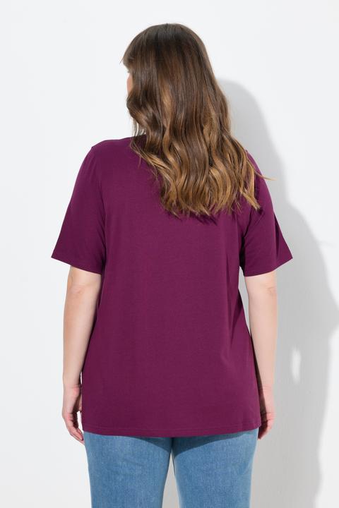 Actual product image Ulla Popken 2 Pack of Eco Cotton Basic Tees (54)