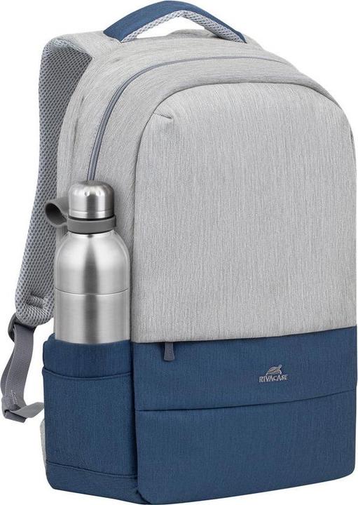 Image du produit Rivacase 7567 Gris Bleu foncé Sac à dos pour ordinateur portable jusqu'à 17.3
