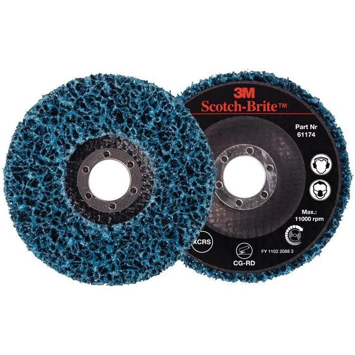 3M, Schleifmittel, Grobreinigungsscheibe CG-RD Ø115x22mm extra coarse Bohrung 22,23 mm (Extra coarse)