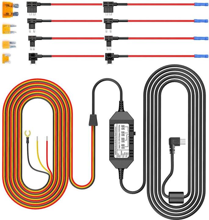 Actual product image Viofo Power cable for HK3 miniUSB video recorders