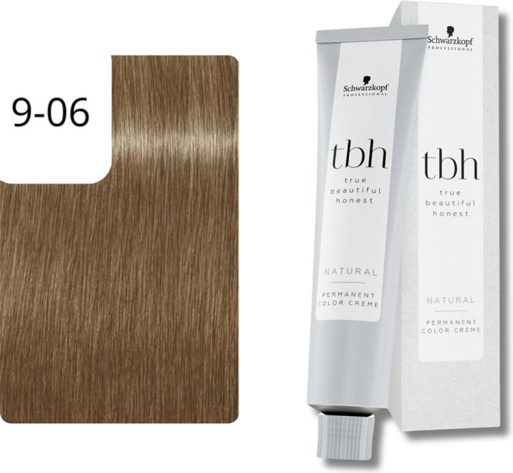 Produktbild Schwarzkopf Professional Schwarzkopf True Beautiful Honest - Tbh 9-06 N Extra Hellblond Natur Schoko 60 ml (9-06 Extra Hellblond Natur Schoko)