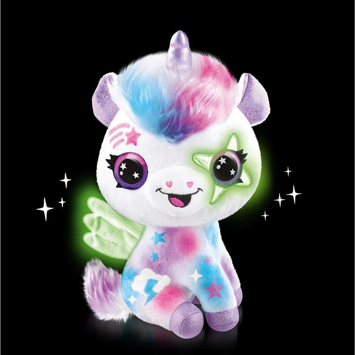 Produktbild Canal Toys Airbrush Plush - Glow in the Dark Unicorn (1274) (26 cm)